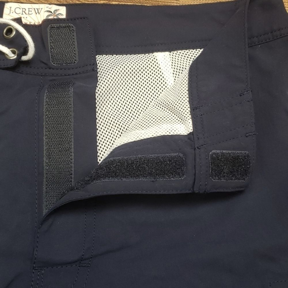 J.Crew Factory Blue Swim Shorts size 29 - Picture 5 of 11